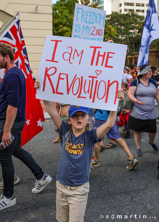 Freedom Rally, Brisbane