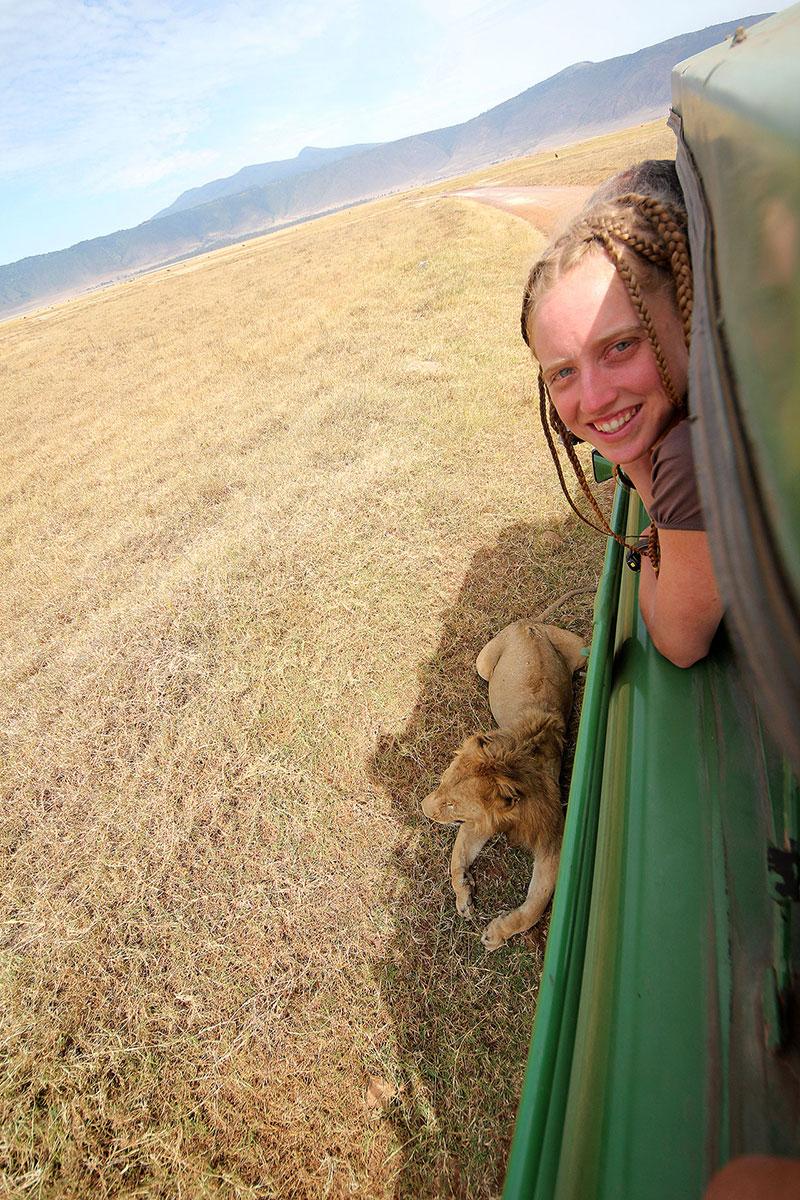 Bronwen, Safari: Ngorongoro Crater, Tanzania