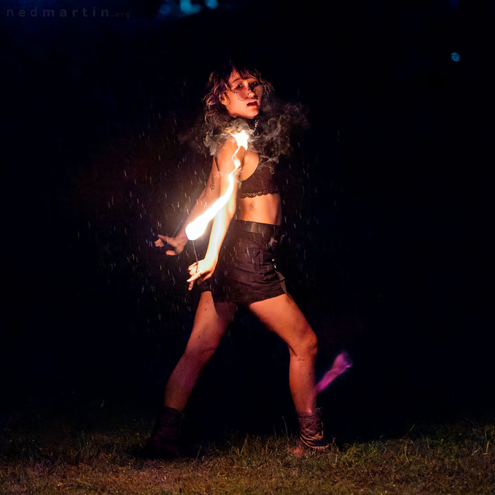 Monae Power, West End Fire Festival, Brisbane