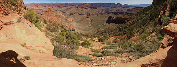 Bronwen’s walk down into the Grand Canyon