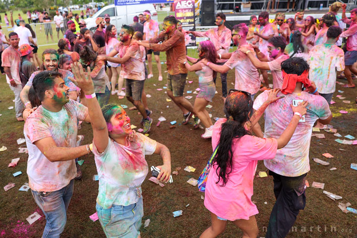 Gold Coast Holi, Gainsborough Parklands, Pimpama