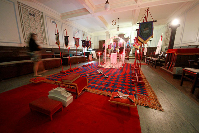 A scarier room in the Masonic Temple