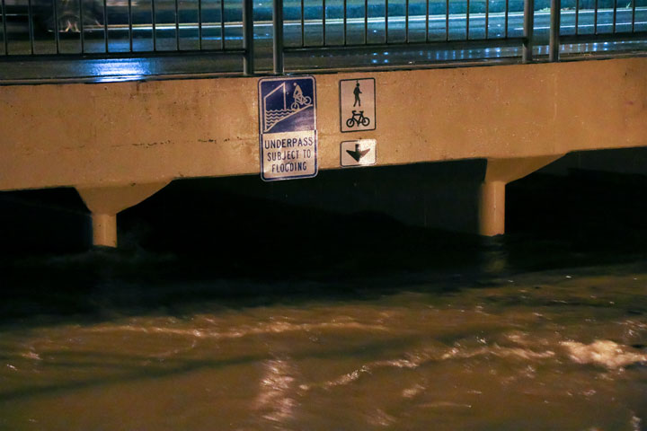 Flooding at Stones Corner