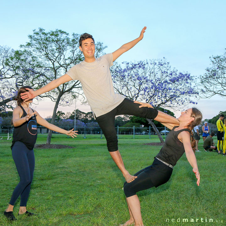 Acro at New Farm Park