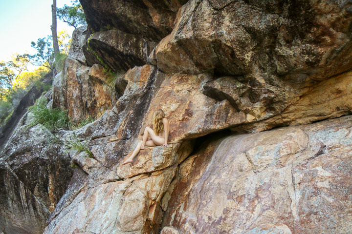 Bronwen at Lower Portals