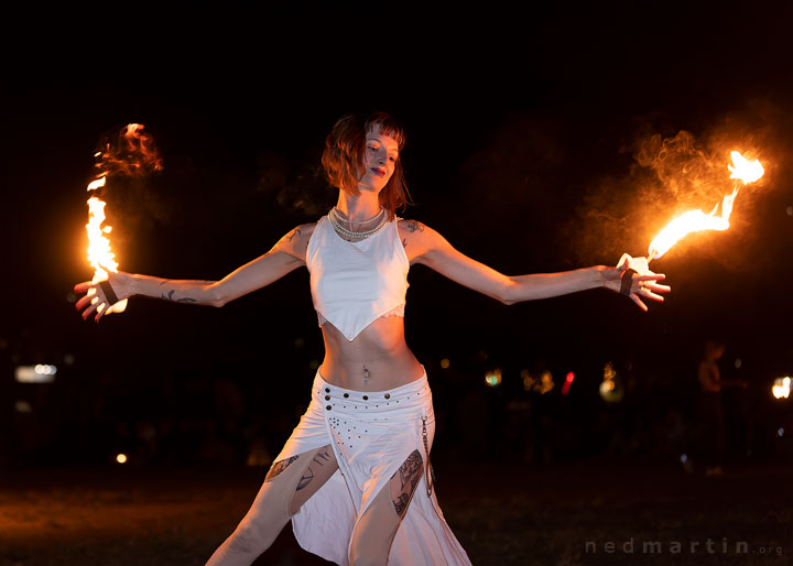 Jaelith Amber Fey, West End Fire Festival, Brisbane