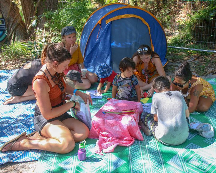 Kids Space, Island Vibe Festival 2018, Stradbroke Island