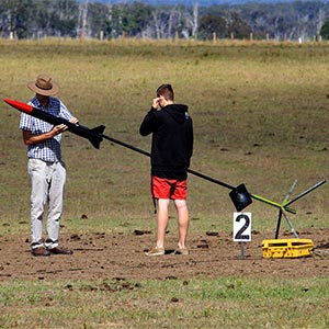 Queensland Rocketry Society Launch