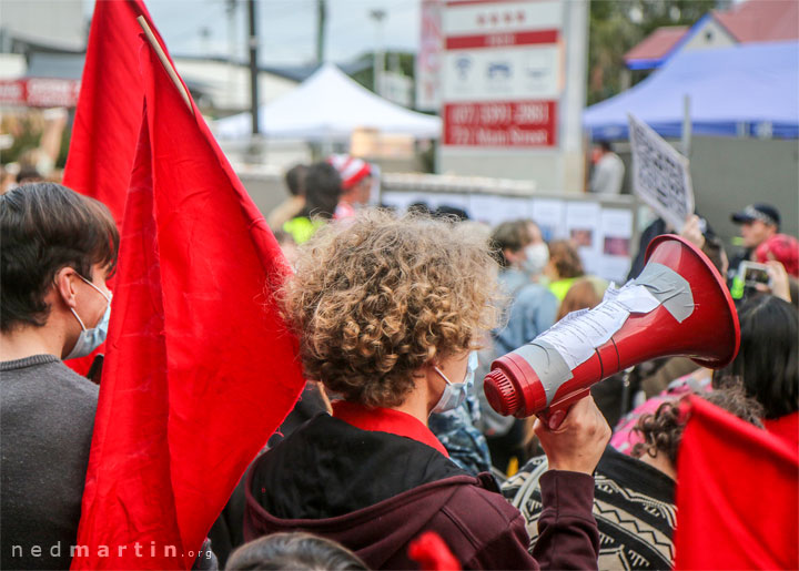 Free the Refugees Rally, Kangaroo Point, Brisbane