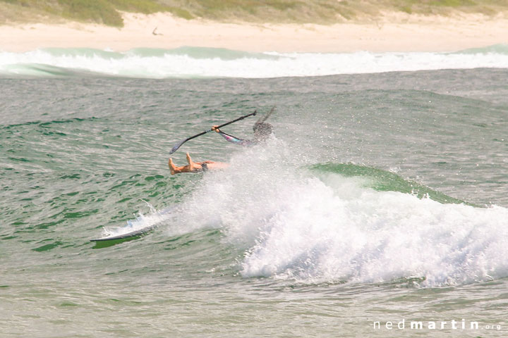 Wendy dismounting from her ride