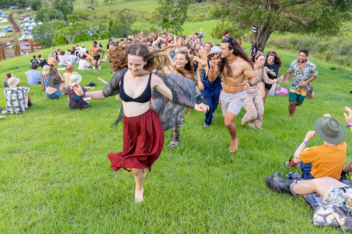 Telepathy: Moving Meditation, Hill, Yonder Festival 2021