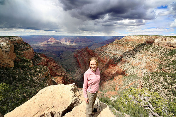 Bronwen doesn’t fall to her death in the Grand Canyon