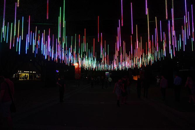 Brisbane Airport Light Garden, South Bank