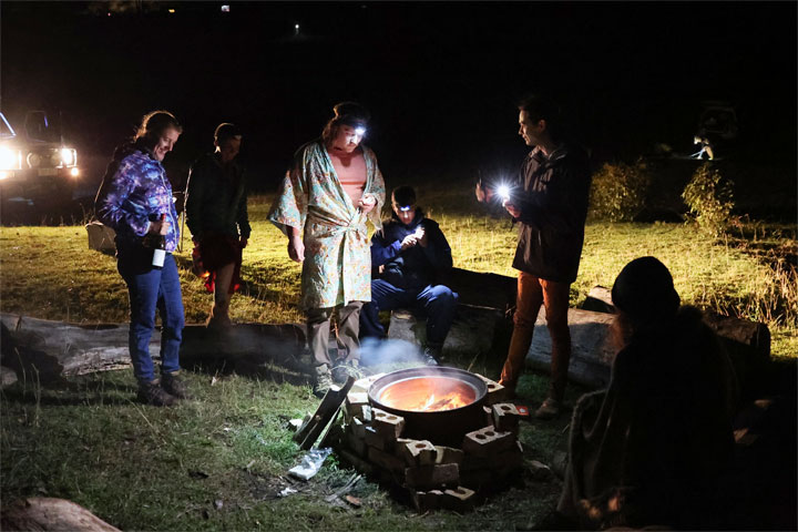 Camping for Do it in a Froq climbing event, Cath and Kens property, Greenhill, Boonah