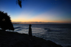 Bronwen at Sunset