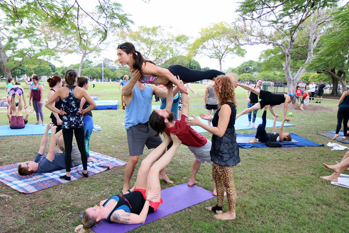 The Great Acro Exchange at New Farm Park