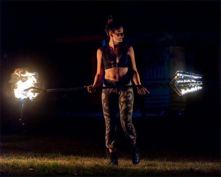 Josie Alberti, West End Fire Festival, Brisbane