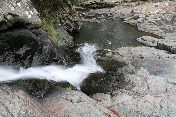 Cedar Creek Falls before the scouts