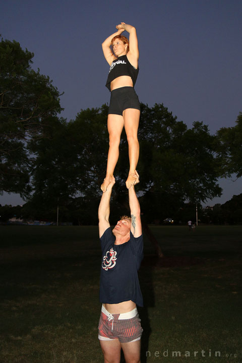 Acro at New Farm Park