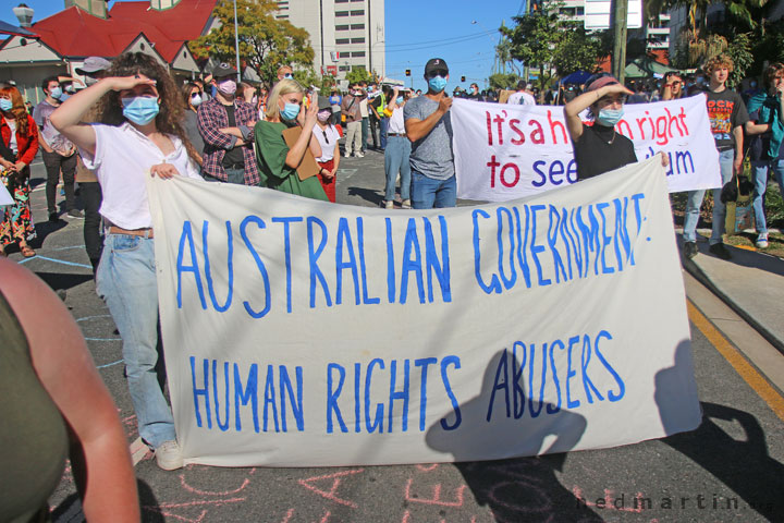 Mass Community Rally: 7 Years Too Long #FreeTheKP120, Kangaroo Point