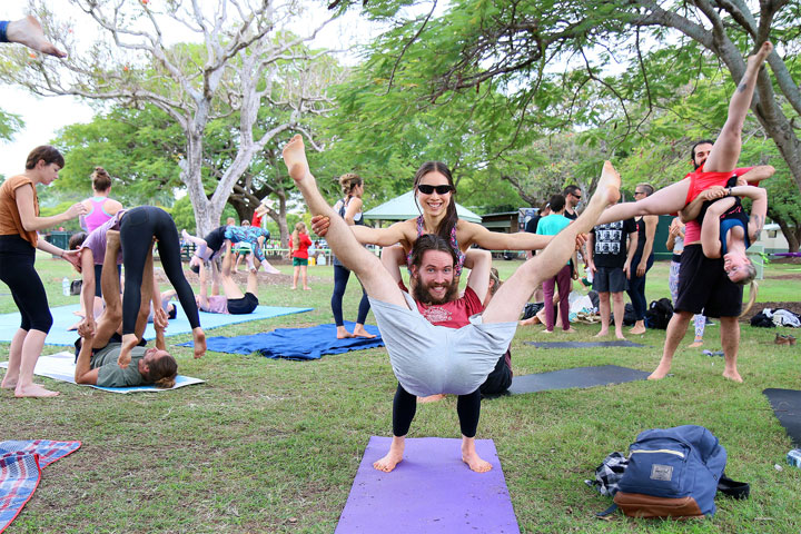 The Great Acro Exchange at New Farm Park