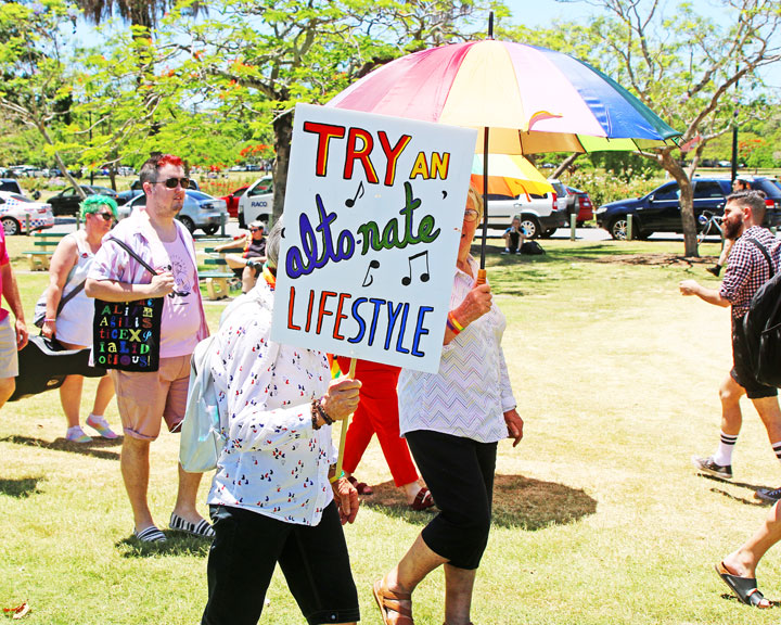 Brisbane Pride March & Fair, New Farm Park