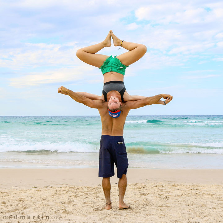 Nicole Dvorak & Josh BG at Rainbow Bay