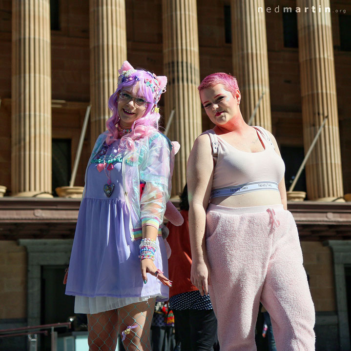 The Brisbane Harajuku Fashion Walk 2017, King George Square