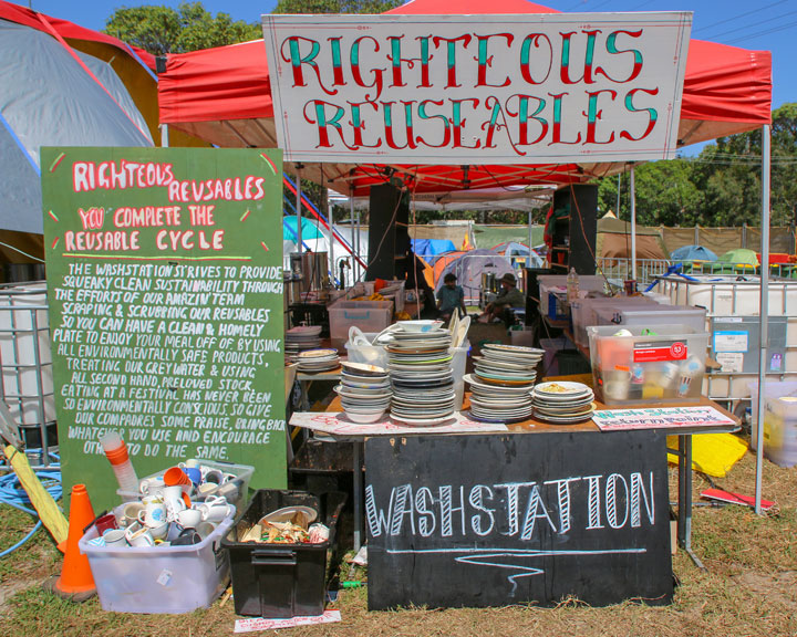 Sustainability Department, Island Vibe Festival 2018, Stradbroke Island