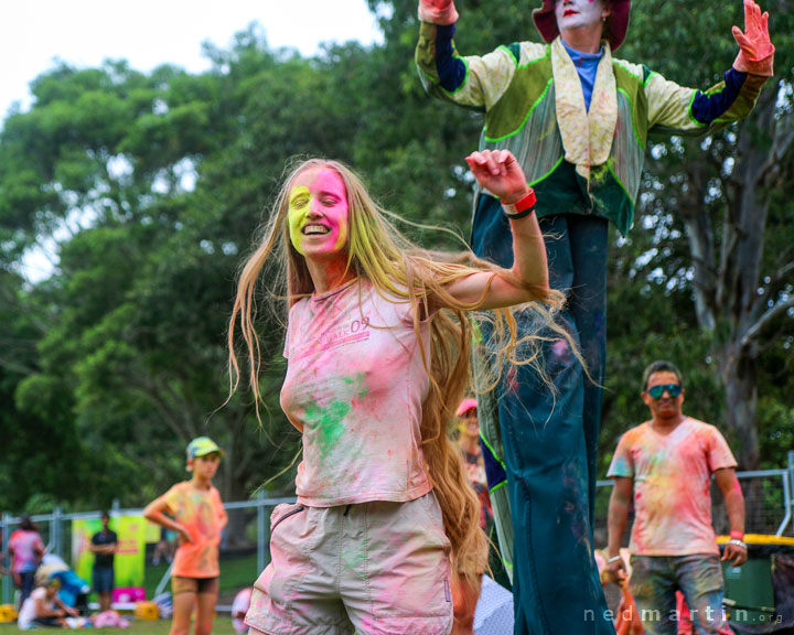 Bronwen, Brisbane Holi - Festival of Colours, Rocks Riverside Park, Seventeen Mile Rocks