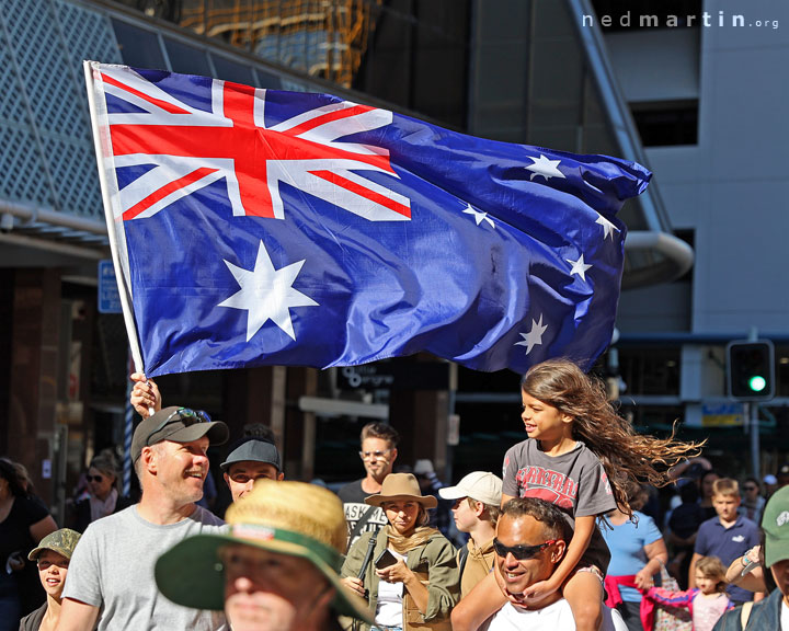 Freedom Rally, Brisbane Botanic Gardens