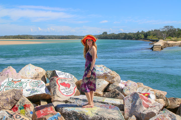 Bronwen, The V Wall, Nambucca Heads