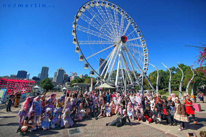 The Brisbane Harajuku Fashion Walk 2017, Southbank Parklands