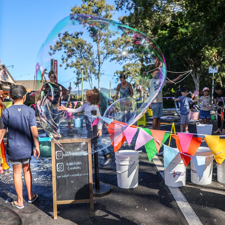 Bubble'licious Creations, Mudgeeraba Street Party