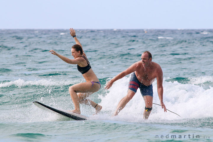 Adam Beith & Nicole Dvorak at Rainbow Bay