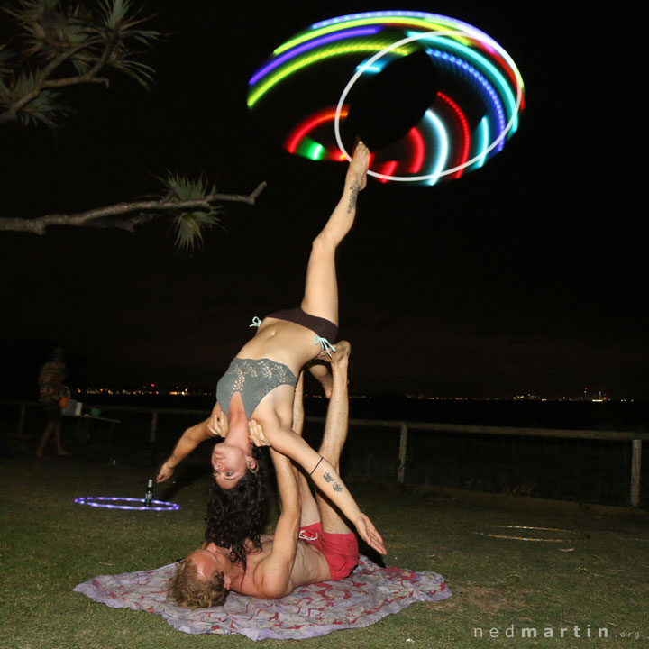 Carissa White & Aram Madigan at Rainbow Bay