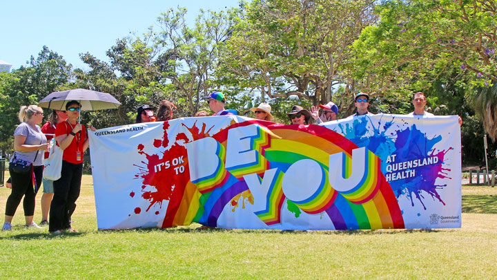 Brisbane Pride March & Fair, New Farm Park