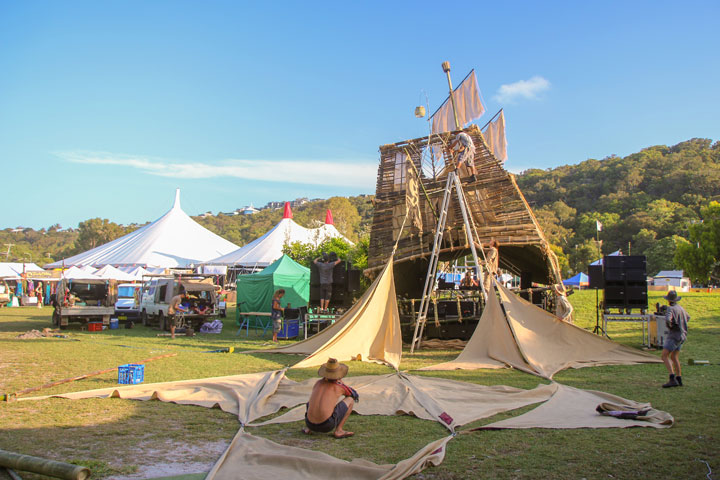 Bamboo Bass, Island Vibe Festival 2018, Stradbroke Island