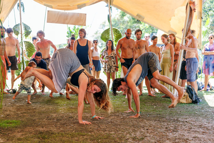 Capoeira with Flo, Micro Island Vibe Festival, Stradbroke Island