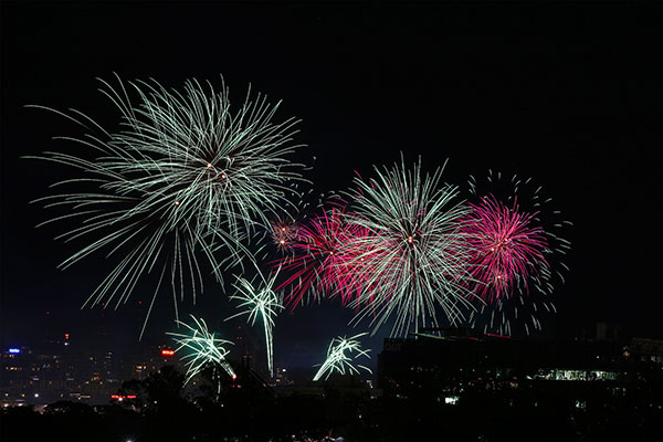 Southbank Fireworks