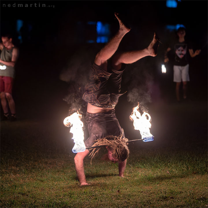 Nick Noodle, West End Fire Festival, Brisbane