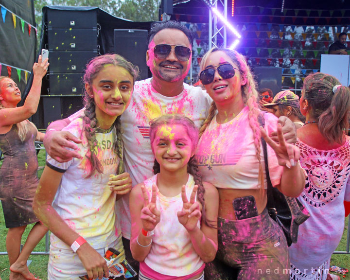 Brisbane Holi - Festival of Colours, Rocks Riverside Park, Seventeen Mile Rocks