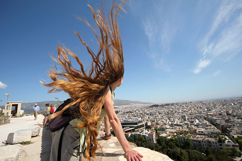 Bronwen, The Acropolis, Athens, Greece