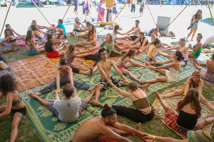 Workshop – Zenthai Partner Yoga, Island Vibe Festival 2018, Stradbroke Island