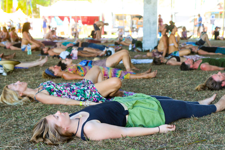 Yoga, Main Stage, Island Vibe Festival 2017, Stradbroke Island