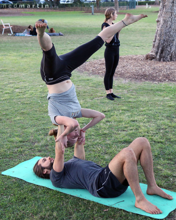 Bronwen, Acro at New Farm Park