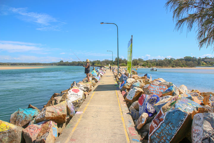 The V Wall, Nambucca Heads