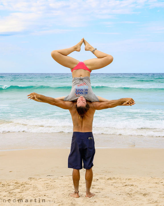 Sophia Edwards & Josh BG at Rainbow Bay