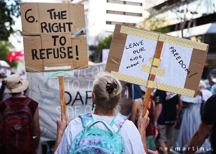 Freedom Rally, Brisbane