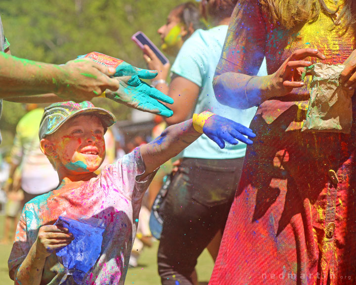 Gold Coast Colour Festival HOLI, Broadwater Parklands